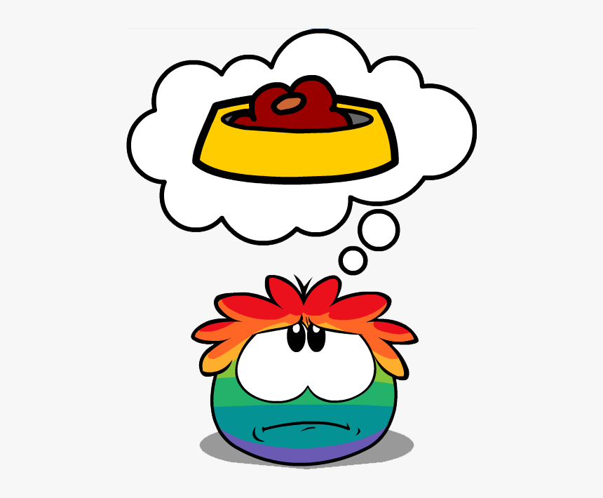 Hungry Rp - Black Club Penguin Puffles, HD Png Download, Free Download