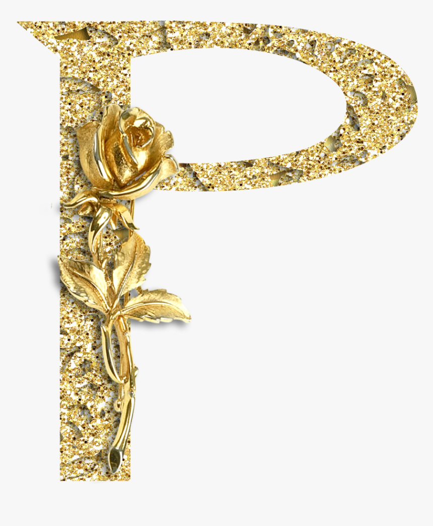 Bling Letter P Png - Body Jewelry, Transparent Png, Free Download