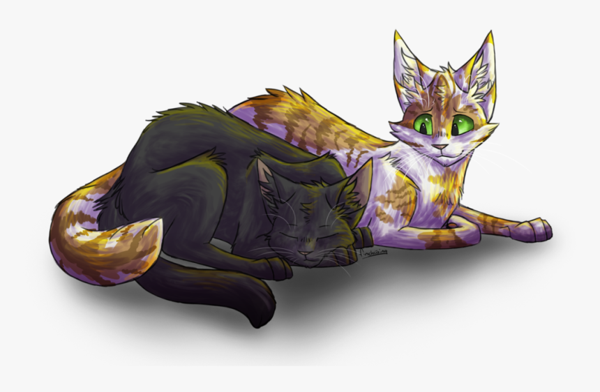 Transparent Fallen Leaves Png - Warrior Cats Fallen Leaves X Hollyleaf, Png Download, Free Download