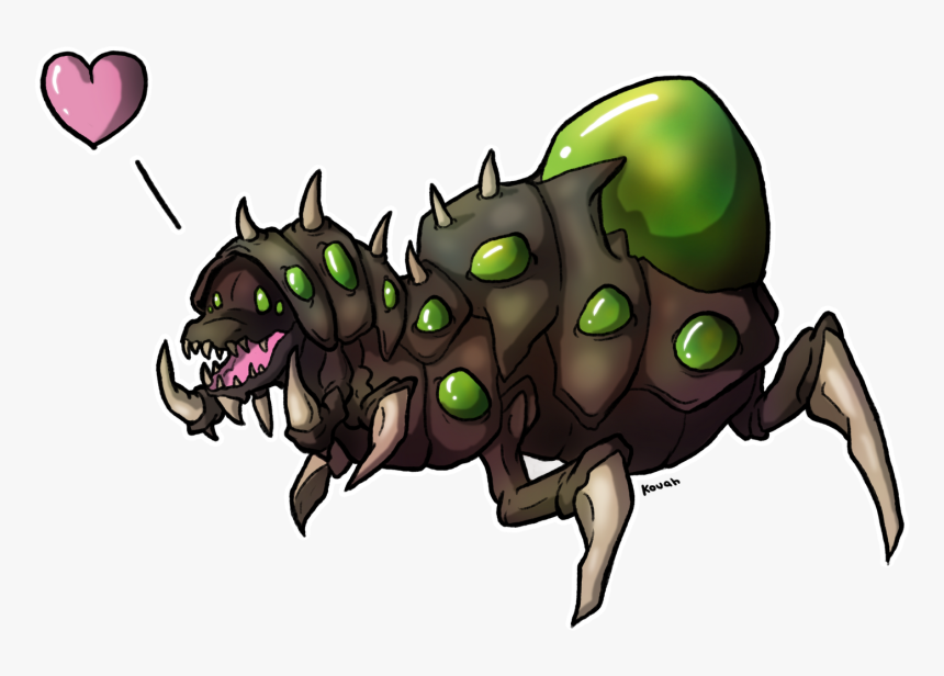 And Also Valentines Zerg - Cartoon, HD Png Download, Free Download