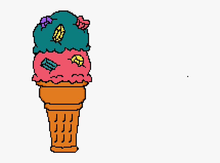 Melanie Martinez Tattoo By Artsyava - Melanie Martinez Ice Cream Tattoo, HD Png Download, Free Download