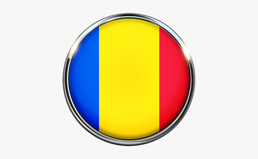 Romania, Flag, Circle, Background Image, Europe - Bandera Italia Circulo Png, Transparent Png, Free Download