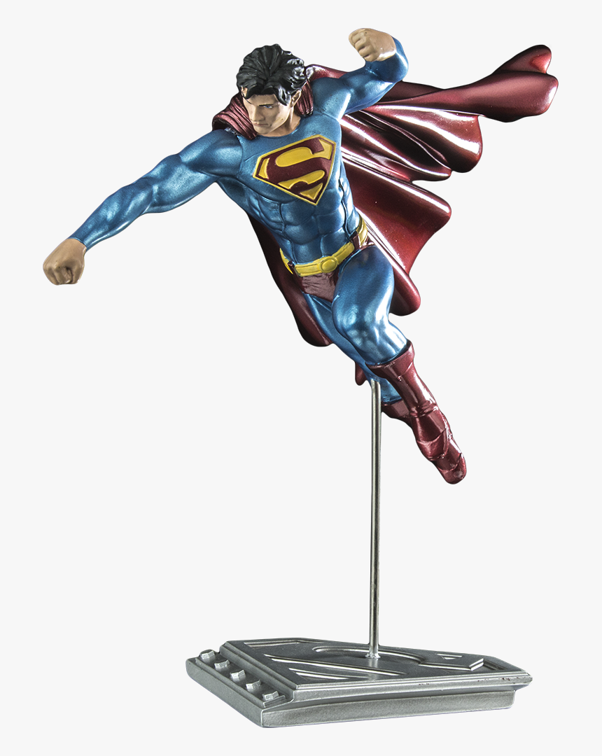 superman flying statue