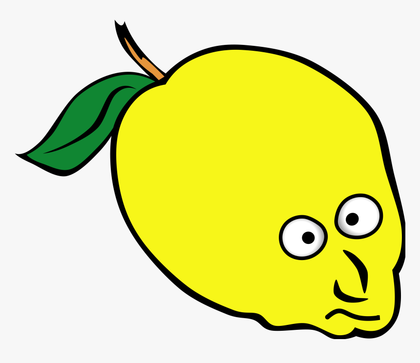 Cartoon Lemon Clip Arts - Lemon Clip Art, HD Png Download, Free Download