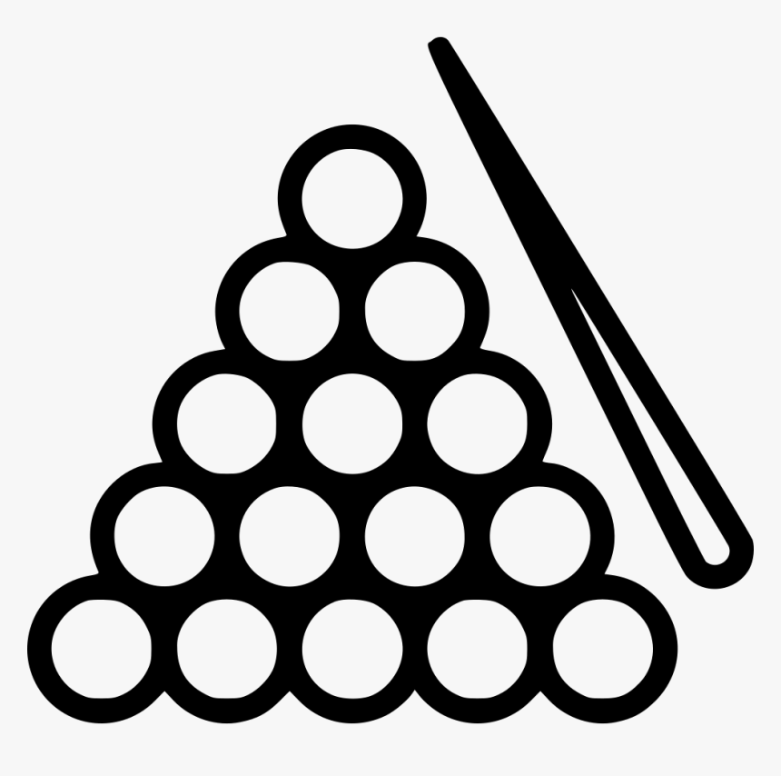 Billiard Cue Billiards Balls Game Sport Competition - Circle, HD Png Download, Free Download