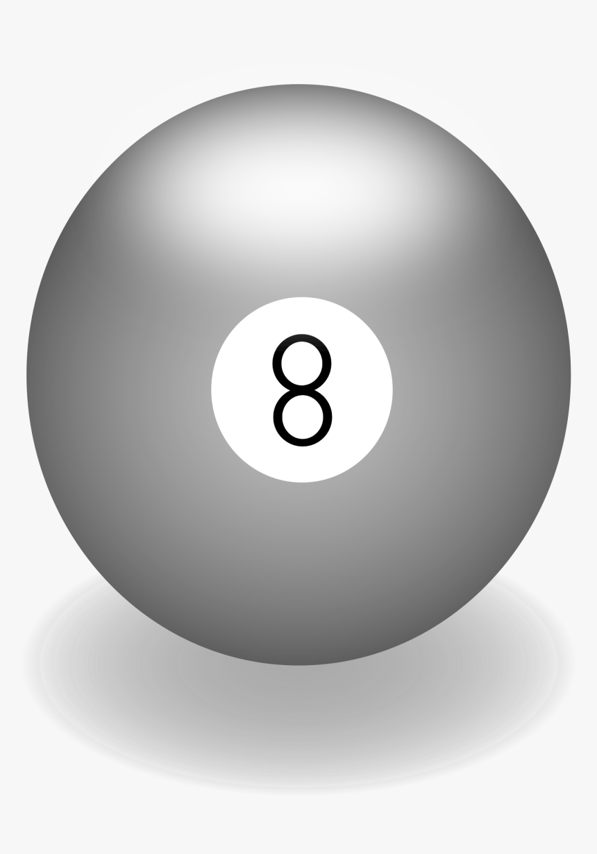 Nine-ball - Eight Ball Transparent Background, HD Png Download, Free Download