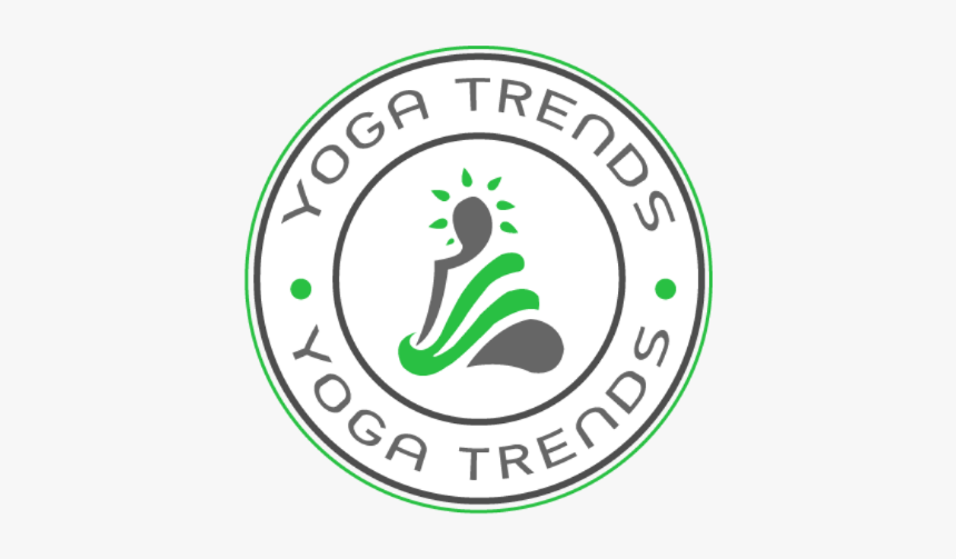 Yoga Trends Photoshop Png Illustrator Logo Design - Emblem, Transparent Png, Free Download
