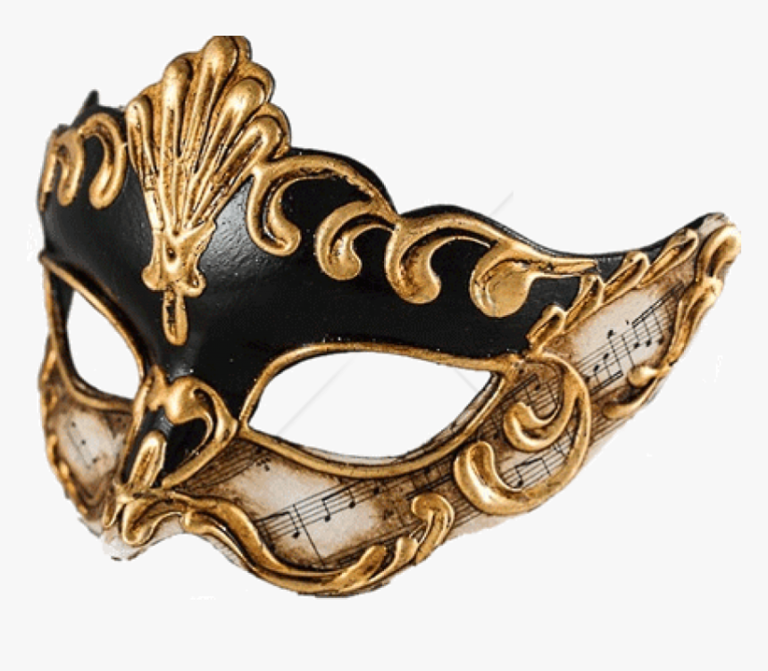 Accessory,personal Protective Equipment,brass,mardi - Transparent Masquerade Mask Png, Png Download, Free Download