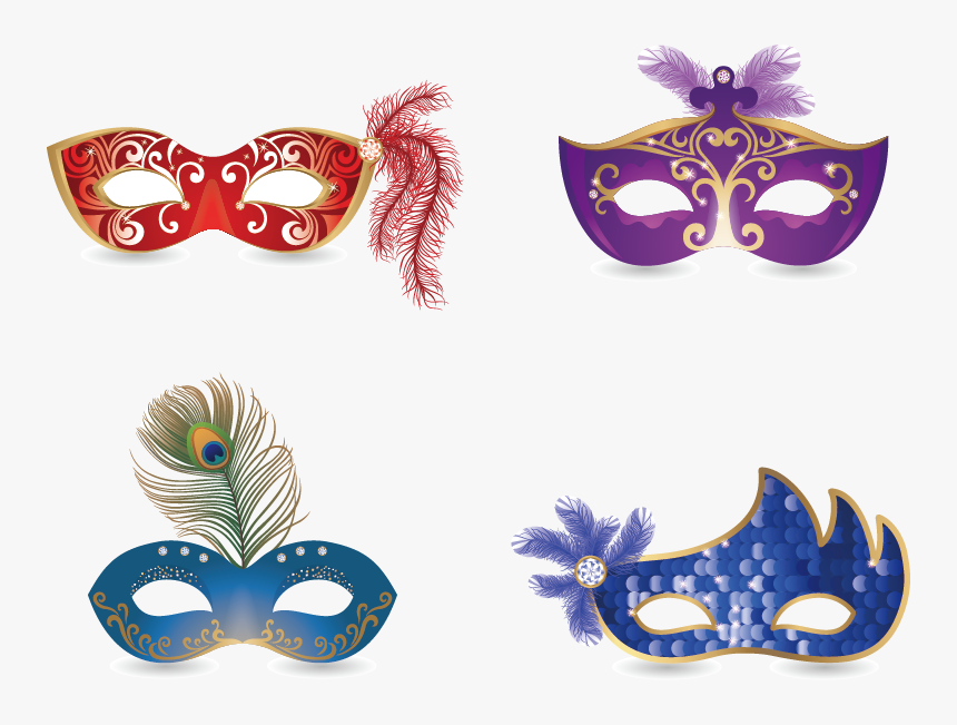 Clip Art Masquerade Color - Masquerade Color Mask, HD Png Download, Free Download