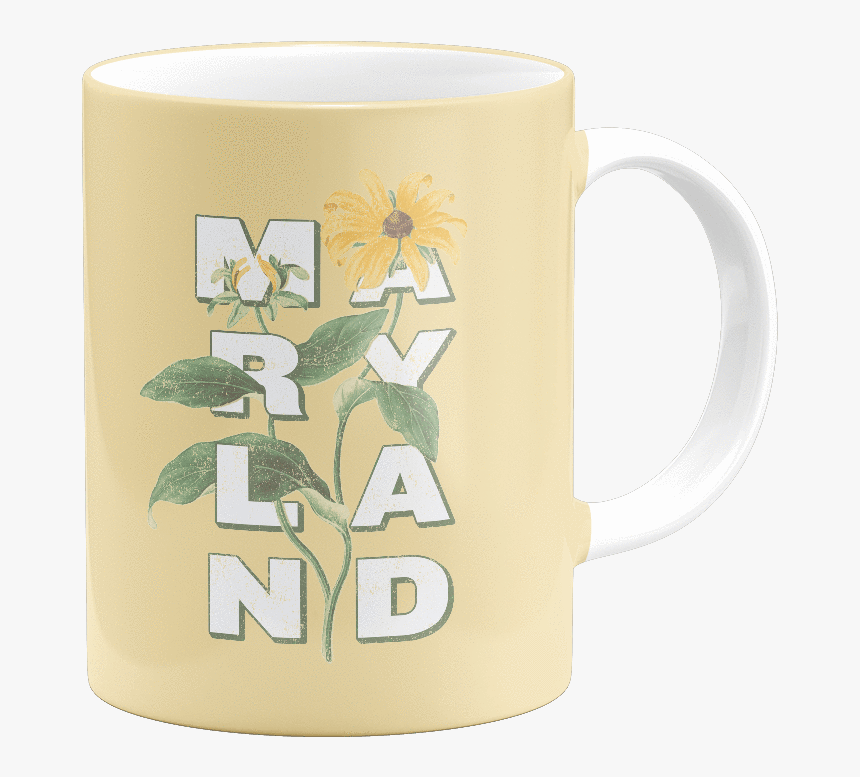 Maryland Grown Black Eyed Susan / Mug - Coffee Cup, HD Png Download, Free Download