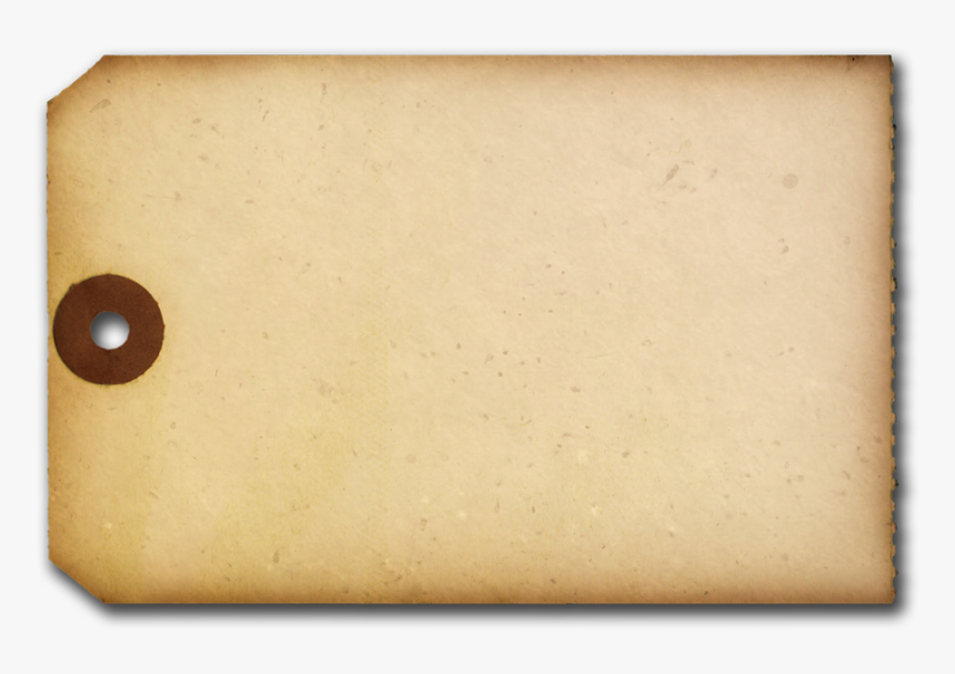 Paper Tag Png - Wood, Transparent Png, Free Download