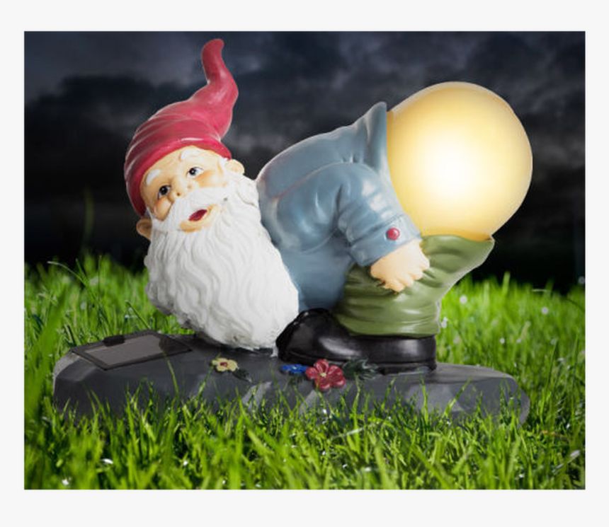 Solar Powered Mooning Gnome, HD Png Download, Free Download