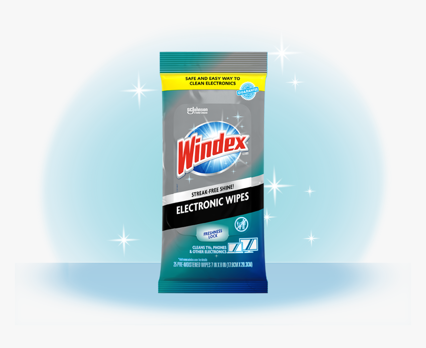 Windex Electronics Wipes - Windex, HD Png Download, Free Download