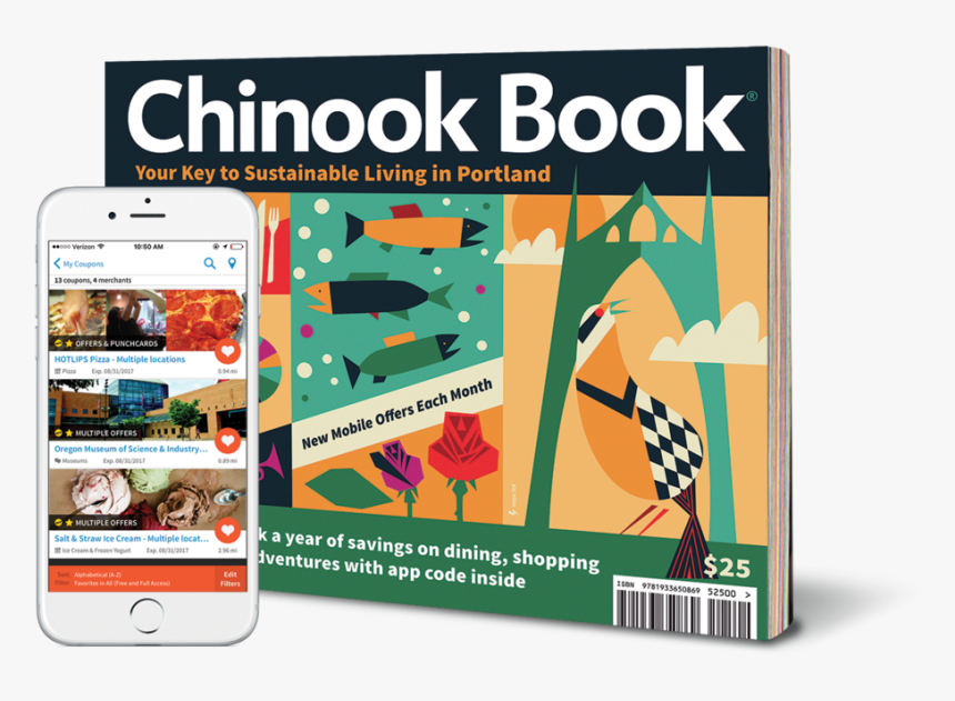 Mockup Portland 2 - Chinook Book Minneapolis, HD Png Download, Free Download