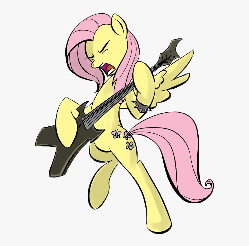 28757 - Metal Fluttershy, HD Png Download, Free Download