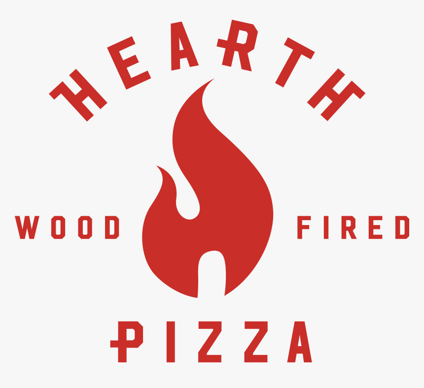 Hearth Wood Fired Pizza - Graphic Design, HD Png Download - kindpng