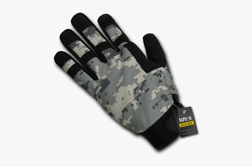 Digital Camo Tactical Gloves, HD Png Download, Free Download