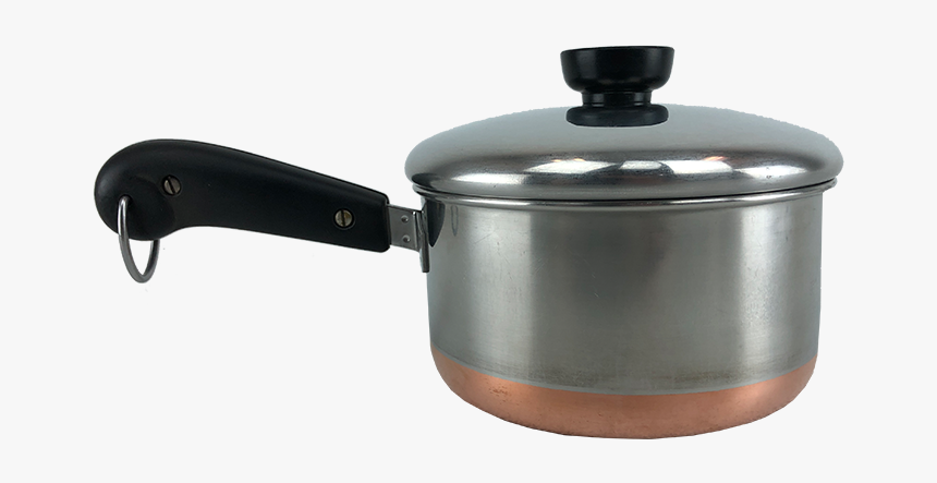 Vintage Revere Ware 1 1/2 Qt Copper Bottom Saucepan - Lid, HD Png Download, Free Download