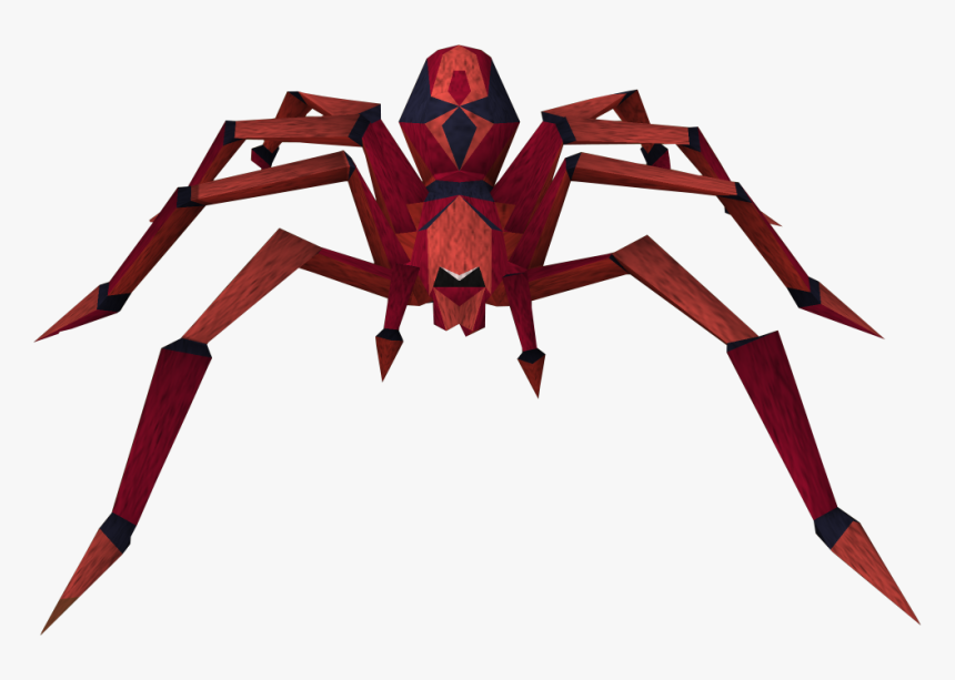 Deadly Red Spider - Spiders Monsters, HD Png Download, Free Download