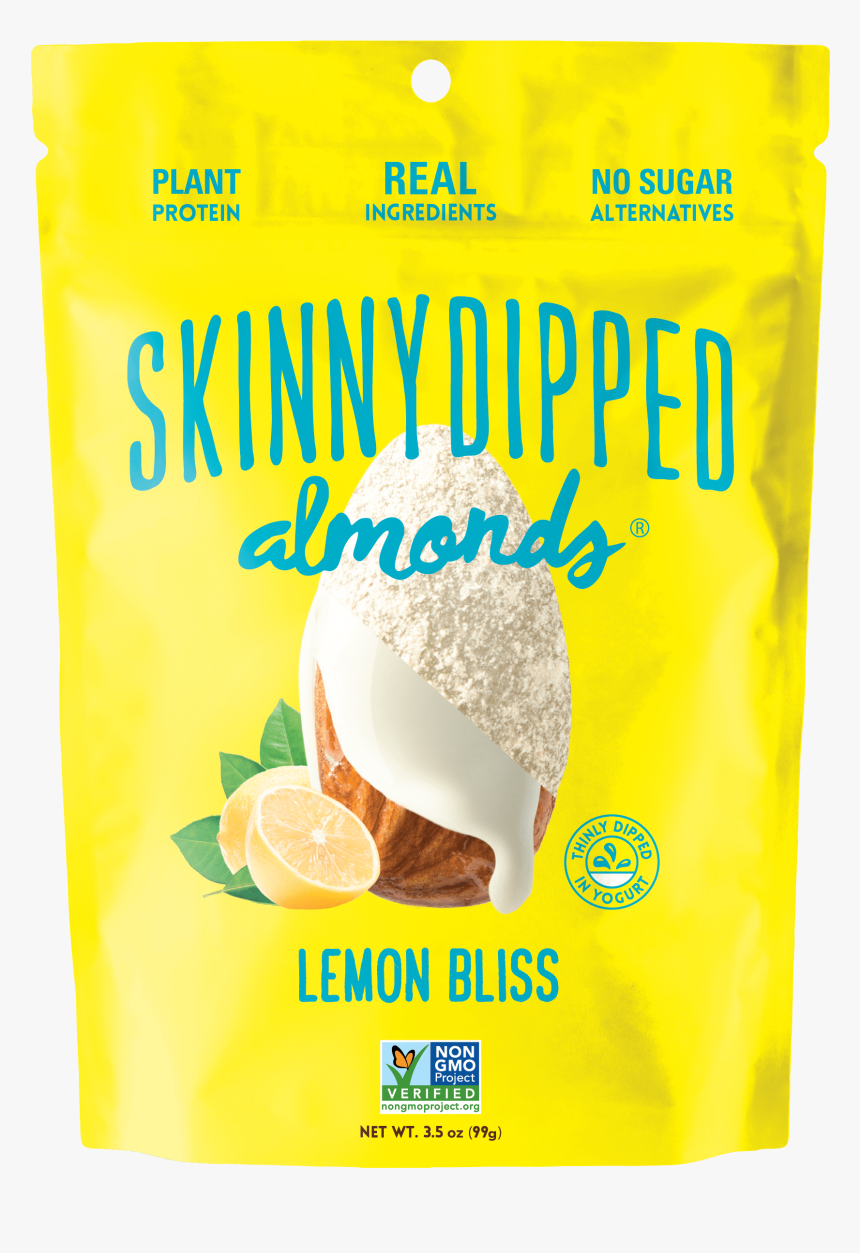 Skinny Dipped Almonds Lemon, HD Png Download, Free Download