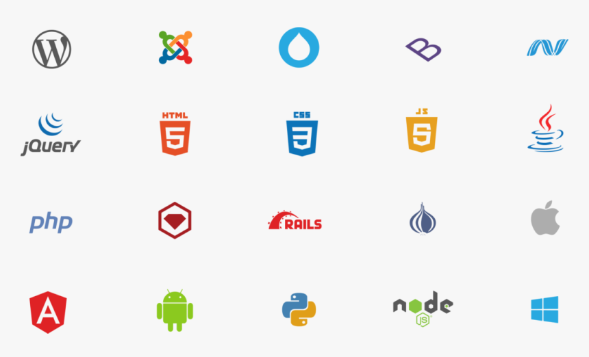 Web Design Technologies - Javascript Frameworks, HD Png Download, Free Download