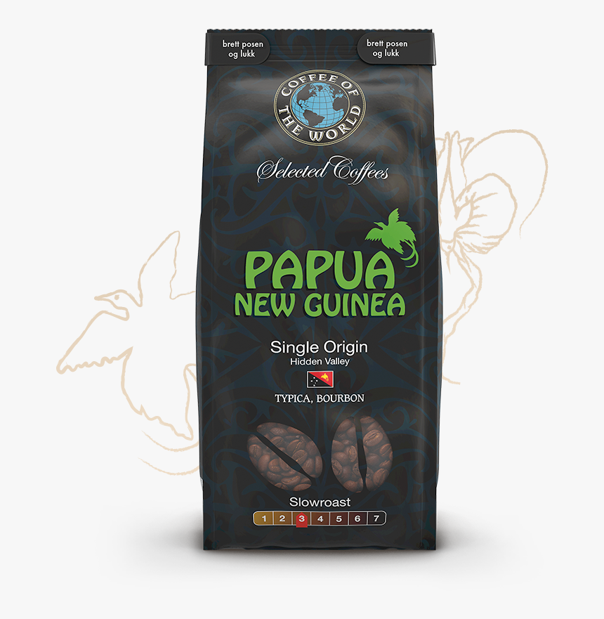 Papua New Guinea Coffee Of The World - Papua New Guinea Flag, HD Png Download, Free Download