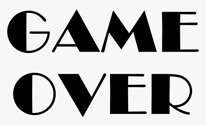 Game Over Png - Ma Ce La Fai, Transparent Png, Free Download