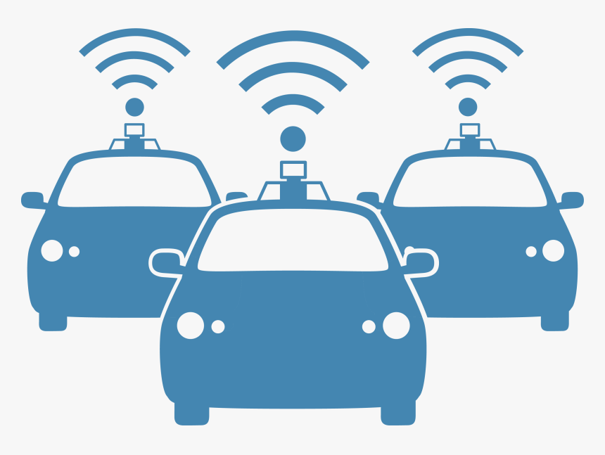 How Will Driverless Cars Impact Fleet Management - Automated Car Clip Art, HD Png Download, Free Download