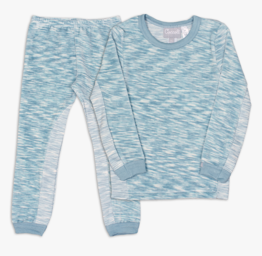 Blue Space Dye Big Boy Pajamas By Coccoli"
 Class= - Sweater, HD Png Download, Free Download