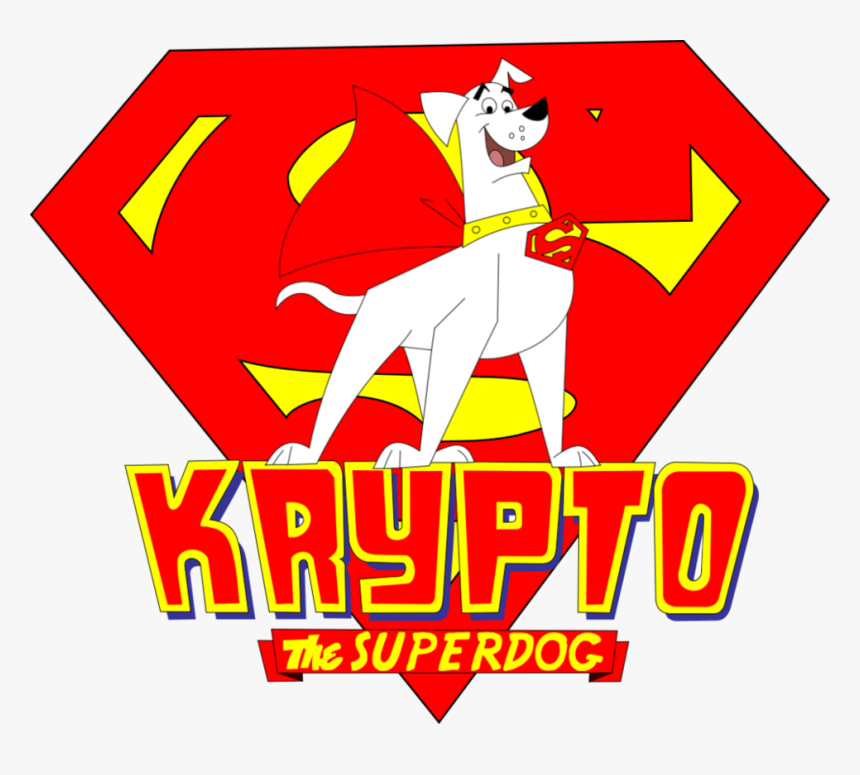 Krypto The Superdog Tv Show Logo By - Krypto The Superdog Logo, HD Png Download, Free Download