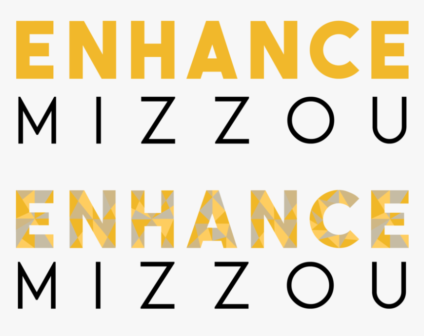Enhance Mizzou Logo Black Letters-01 - Parallel, HD Png Download, Free Download
