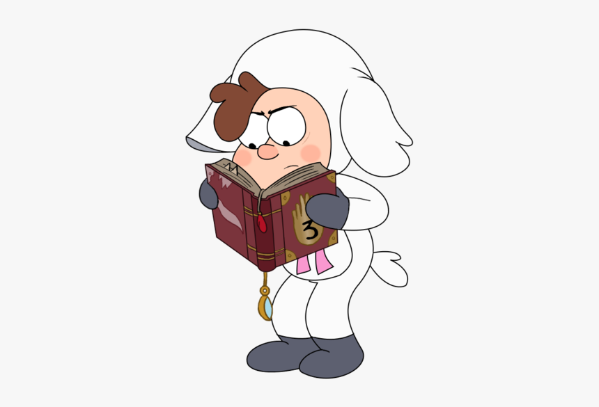 Gravity Falls Dipper With Book, HD Png Download, Free Download