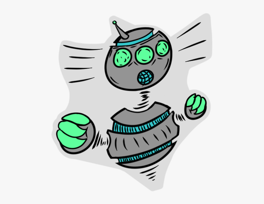 Robotics Pack Messages Sticker-1, HD Png Download, Free Download