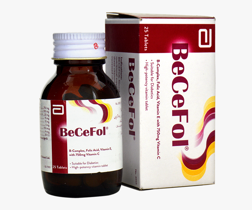 Becefol Tablet Price In Pakistan, HD Png Download, Free Download