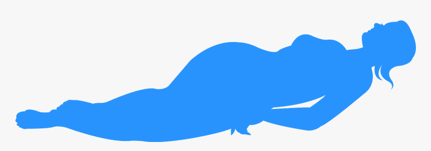 Siluetas Mujer Durmiendo Png, Transparent Png, Free Download