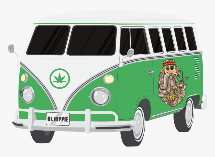 Hippie Van Png, Transparent Png, Free Download