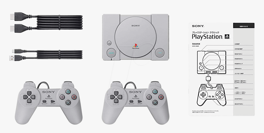 Sony Playstation Classic Sony Scph-1000r - Sony Playstation Classic, HD Png Download, Free Download