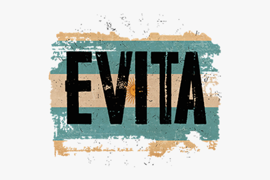 Evita Logo W Flag Smaller - Poster, HD Png Download, Free Download