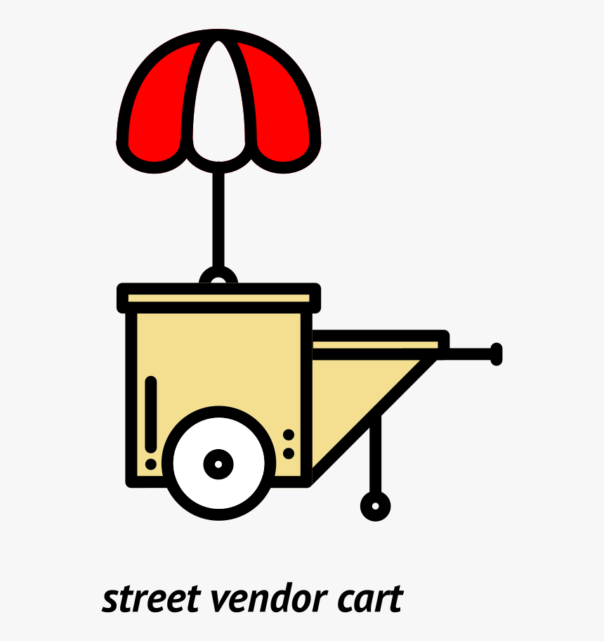 Icon Cart With Bicycle, HD Png Download, Free Download