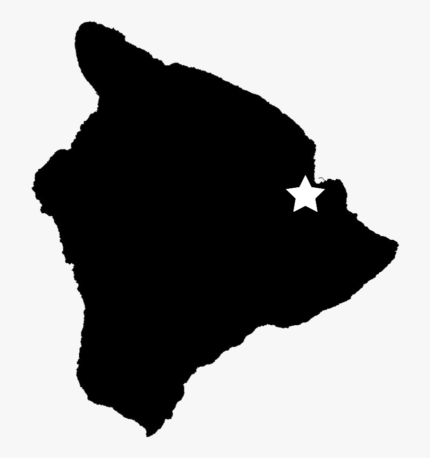 Hawaiian Islands Black And White, HD Png Download, Free Download