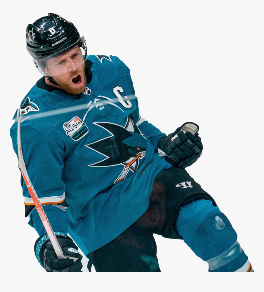 Joe Pavelski Transparent Background Png - College Ice Hockey, Png Download, Free Download