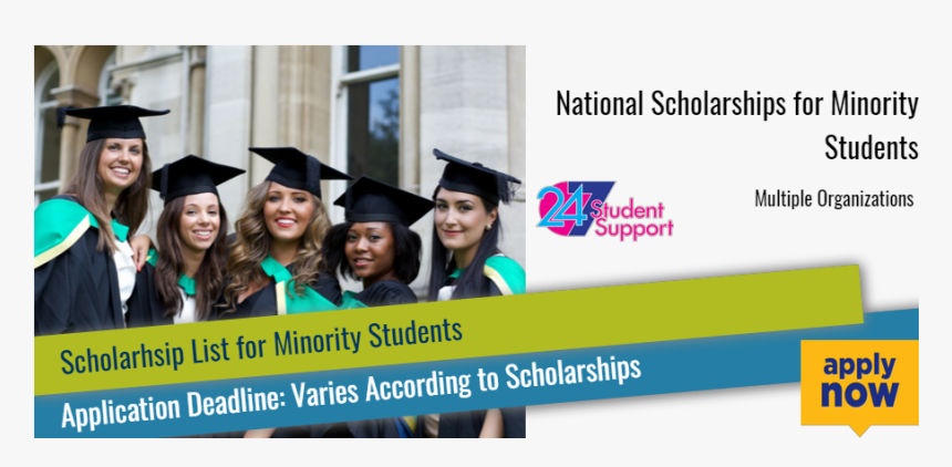 National Scholarships For Minority Students , Png Download - Scholarship For Minority Student, Transparent Png, Free Download