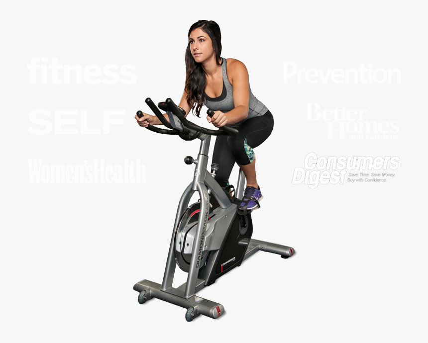 Girl Media Logos - Stationary Bicycle Png, Transparent Png, Free Download
