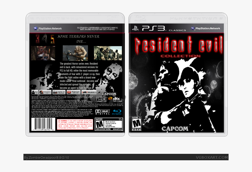 Resident Evil Collection Box Art Cover , Png Download - Action-adventure Game, Transparent Png, Free Download