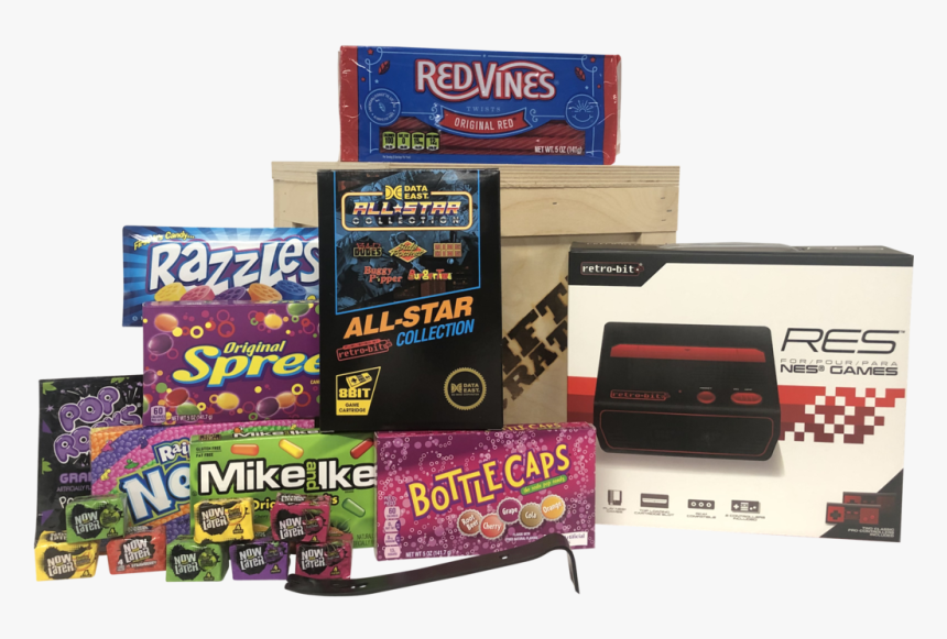 Retro Gamer Gift Crate - Crate, HD Png Download, Free Download