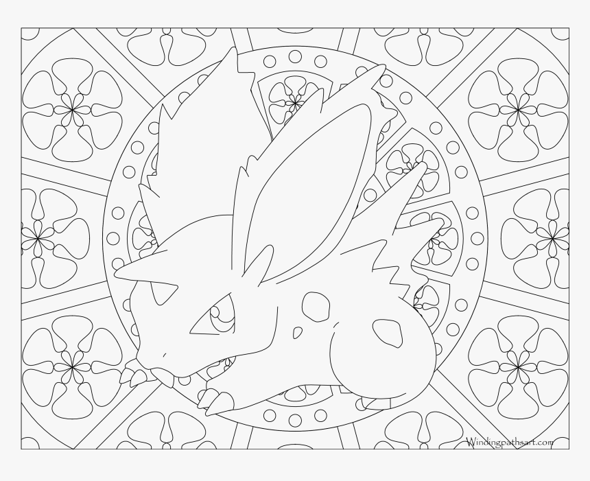 Adult Pokemon Coloring Page, HD Png Download, Free Download