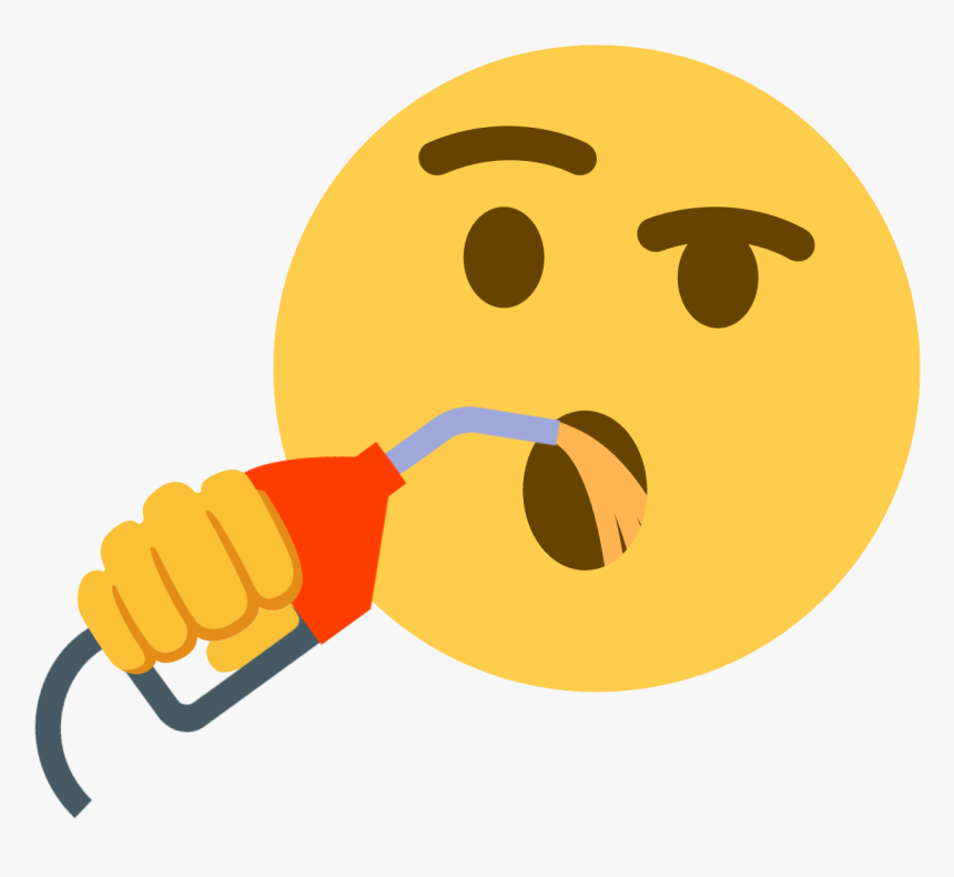 Drinking Gasoline - Emojis Memes, HD Png Download, Free Download