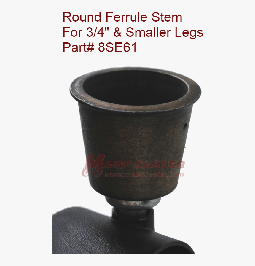 Round Ferrule Stem For Shepherd Pacer 50mm Twin Wheel - Cameras & Optics, HD Png Download, Free Download