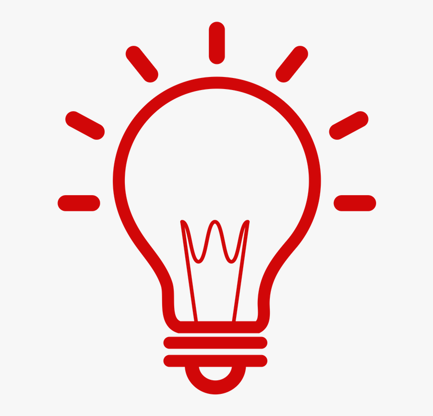 3 - Lightbulb Line Icon, HD Png Download, Free Download