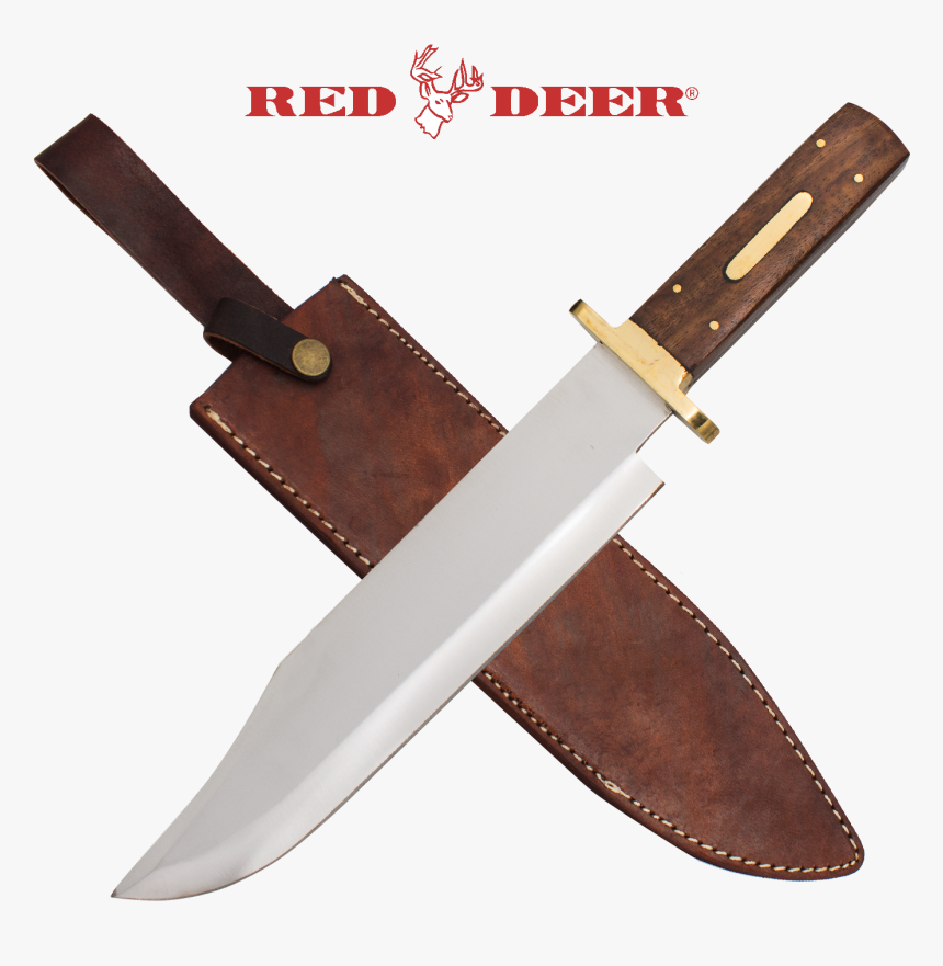 Wood Handle Bowie Knife, HD Png Download, Free Download